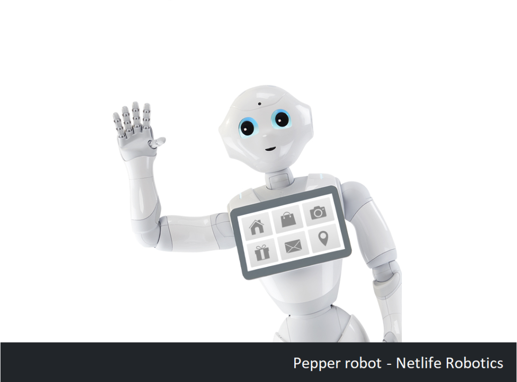 Pepper: Covid robocop: Pepper, friendly robot, gives reminders to