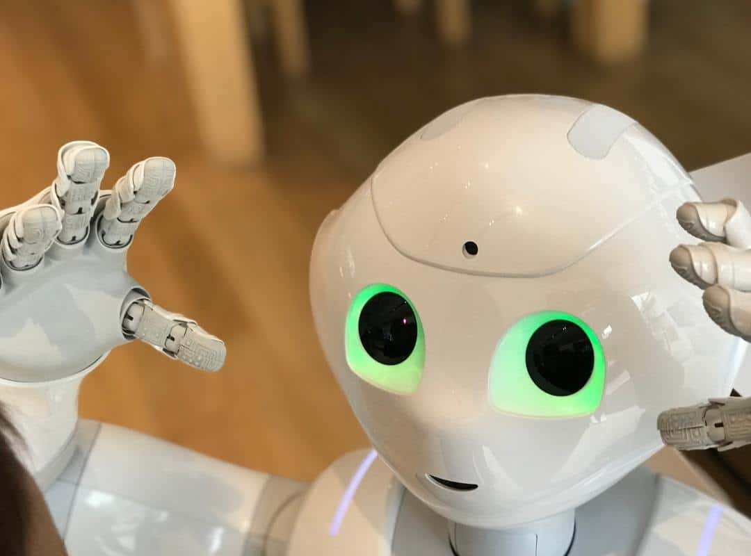 Pepper robot egy rendezvényen